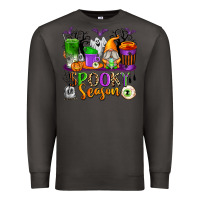 Smoke Spooky Season Coffee Cups Premium Sweatshirt - texasbilliewilder