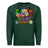 Sports Green Spooky Season Coffee Cups Premium Sweatshirt - texasbilliewilder