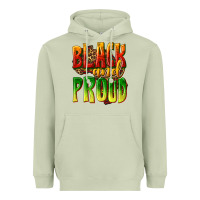 Matcha black and proud Heavyweight Hoodie - texasbilliewilder