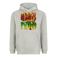 Moon Dust black and proud Heavyweight Hoodie - texasbilliewilder