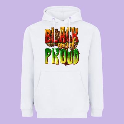Heavyweight Hoodie black and proud