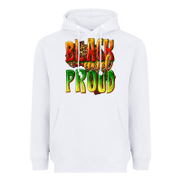 White black and proud Heavyweight Hoodie - texasbilliewilder
