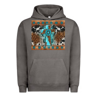 Pigment Tornado gemstone leopard cross Urban Hoodie - AdoDesignShop
