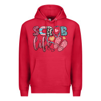 Cardinal scrub life Premium Hoodie - BundleAndBundleShop