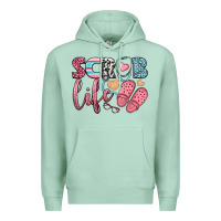 Seafoam scrub life Premium Hoodie - BundleAndBundleShop