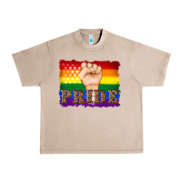French Oak lgbtq  flag and hand pride Urban Heavy Tee - Artiststas