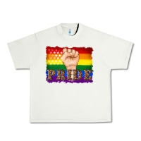 Pistachio lgbtq  flag and hand pride Urban Heavy Tee - Artiststas