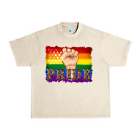Sandshell lgbtq  flag and hand pride Urban Heavy Tee - Artiststas