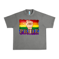 Tornado lgbtq  flag and hand pride Urban Heavy Tee - Artiststas