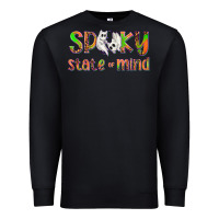 Black Spooky State of Mind Premium Sweatshirt - texasbilliewilder