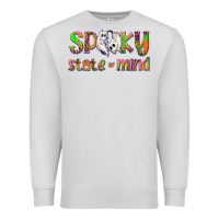 Dove Grey Spooky State of Mind Premium Sweatshirt - texasbilliewilder