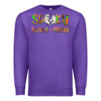 Purple Spooky State of Mind Premium Sweatshirt - texasbilliewilder