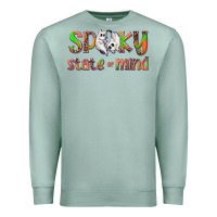 Seafoam Spooky State of Mind Premium Sweatshirt - texasbilliewilder