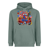 Sage usa truck Heavyweight Hoodie - Zillion Design Studio