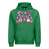Emerald easter gnomes rainbow Urban Hoodie - Artiststas