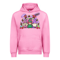Fuchsia Pink easter gnomes rainbow Urban Hoodie - Artiststas