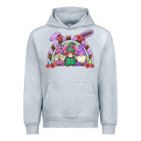 Heather Grey easter gnomes rainbow Urban Hoodie - Artiststas