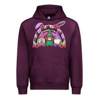 Mauve Wine easter gnomes rainbow Urban Hoodie - Artiststas