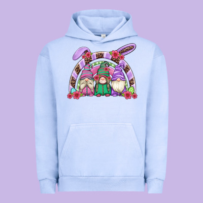 Easter Gnomes Rainbow Urban Hoodie Designed By Artiststas