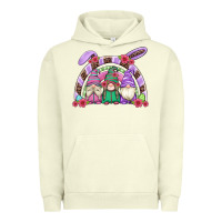 Pigment Pistachio easter gnomes rainbow Urban Hoodie - Artiststas