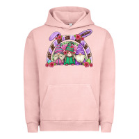 Pigment Salmon easter gnomes rainbow Urban Hoodie - Artiststas