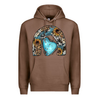 Chestnut sunflower gemstone rainbow Premium Hoodie - JahusDesignShop