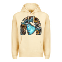 Pina Colada sunflower gemstone rainbow Premium Hoodie - JahusDesignShop