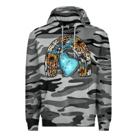 Slate Camo sunflower gemstone rainbow Premium Hoodie - JahusDesignShop