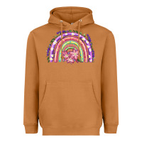 Meerkat Easter Floral Spring Rainbow Heavyweight Hoodie - RanaPortraitStore