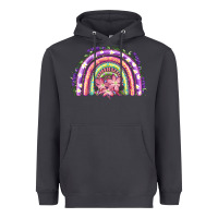 Smoke Easter Floral Spring Rainbow Heavyweight Hoodie - RanaPortraitStore