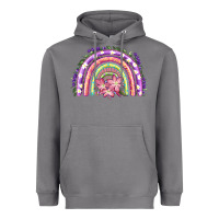Storm Easter Floral Spring Rainbow Heavyweight Hoodie - RanaPortraitStore