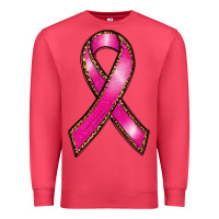 Cardinal breast cancer ribbon Premium Sweatshirt - RanaPortraitStore