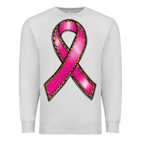 Dove Grey breast cancer ribbon Premium Sweatshirt - RanaPortraitStore