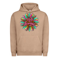 Pigment Burro hello spring sunflower Urban Hoodie - Artiststas