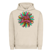Pigment French Oak hello spring sunflower Urban Hoodie - Artiststas
