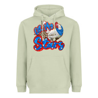 Matcha oh my stars chicken Heavyweight Hoodie - Zillion Design Studio