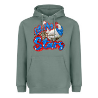 Sage oh my stars chicken Heavyweight Hoodie - Zillion Design Studio