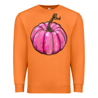 Carrot breast cancer awereness pumpkin Premium Sweatshirt - RanaPortraitStore