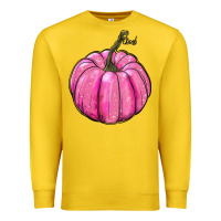 Lemon breast cancer awereness pumpkin Premium Sweatshirt - RanaPortraitStore