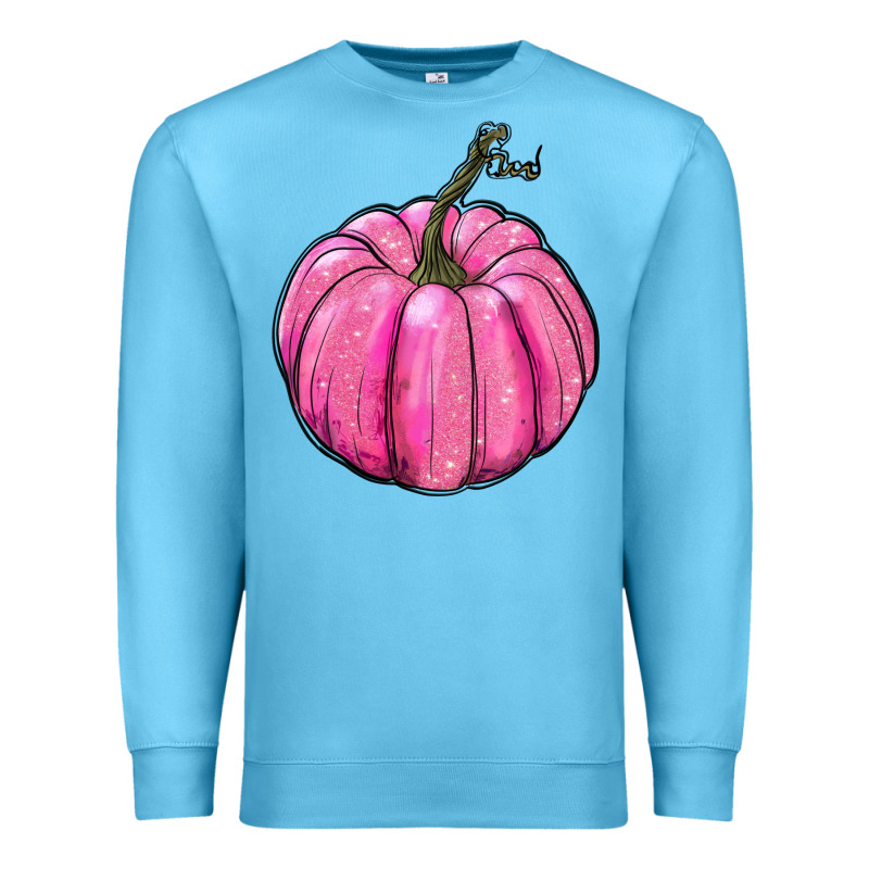 Breast Cancer Awereness Pumpkin Premium Sweatshirt by RanaPortraitStore | Teevron