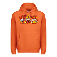 Carrot firefighter gnomes Premium Hoodie - Artiststas
