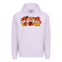 Lilac firefighter gnomes Premium Hoodie - Artiststas