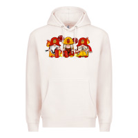 Pale Pink firefighter gnomes Premium Hoodie - Artiststas