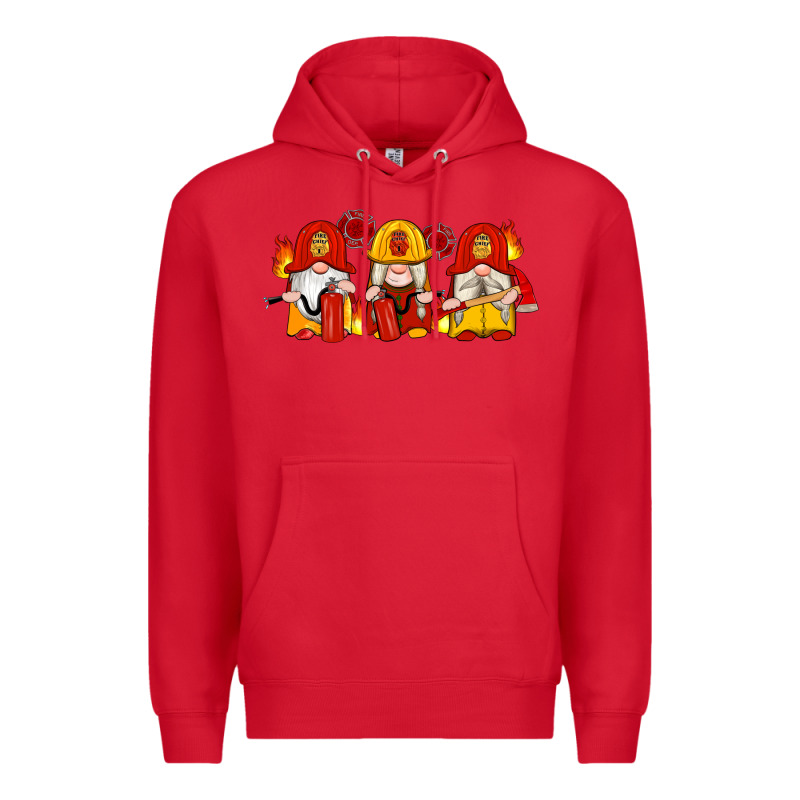 Firefighter Gnomes Premium Hoodie by Artiststas | Teevron