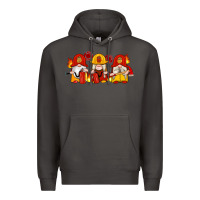 Smoke firefighter gnomes Premium Hoodie - Artiststas