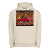 Pigment French Oak christmas truck Urban Hoodie - AdoDesignShop