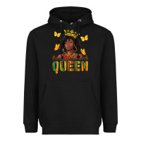 Black beautiful black queen Heavyweight Hoodie - texasbilliewilder