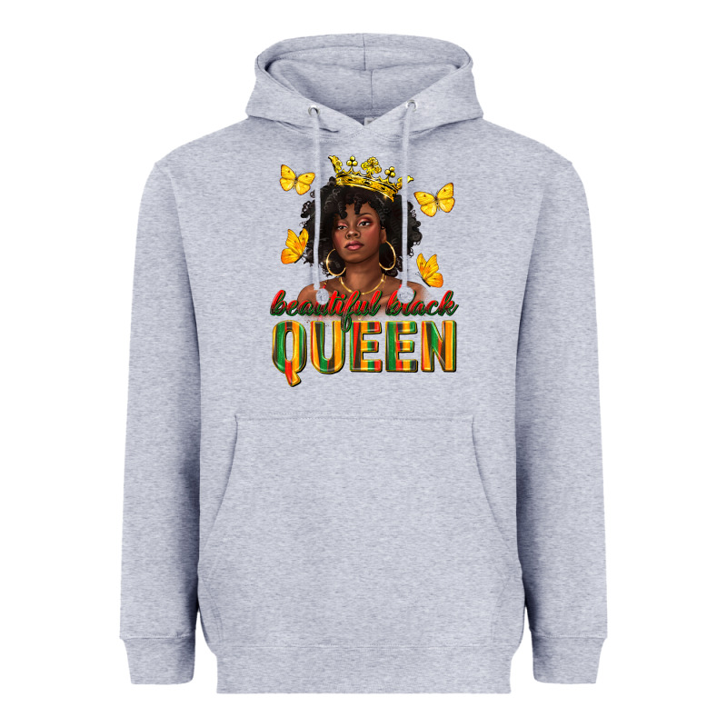 Beautiful Black Queen Heavyweight Hoodie by texasbilliewilder | Teevron