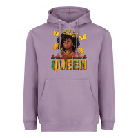 Lavender beautiful black queen Heavyweight Hoodie - texasbilliewilder