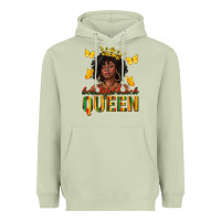 Matcha beautiful black queen Heavyweight Hoodie - texasbilliewilder